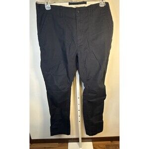Relwen Men's Chino Pants Black Cotton/Spandex Lightweight MSRP $198 sz 38